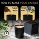 thumbnail image 5 of Frascos para velas True Candle de vidrio de 200 ml con tapa (12 piezas) - set al mayoreo, 5 of 7