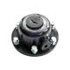 thumbnail image 1 of Tapa de cubo de dirección ROAD SUPERIOR TRUCK PARTS 13 cm negra, 1 of 6