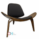 thumbnail image 1 of Silla Eames Shell Café/Negro, 1 of 5