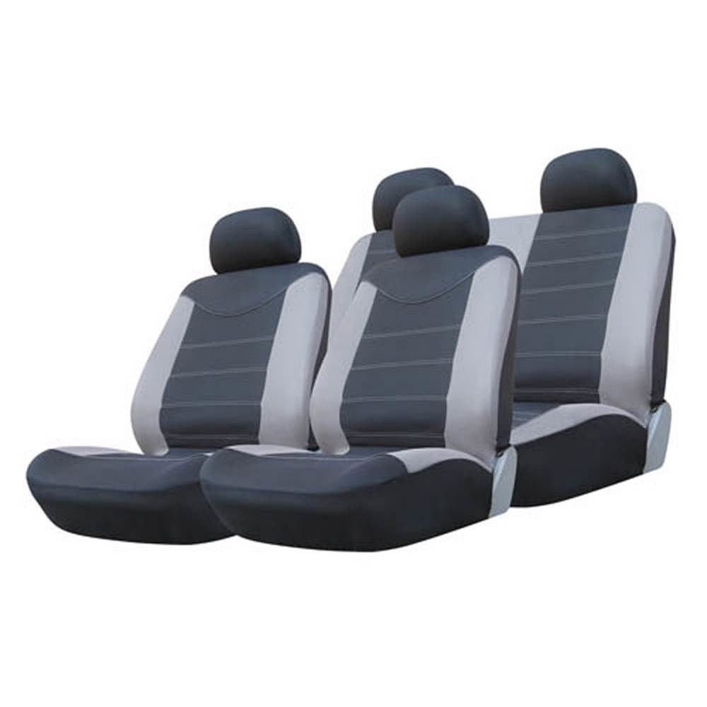 Autodrive - Funda Para Auto Negra/gris