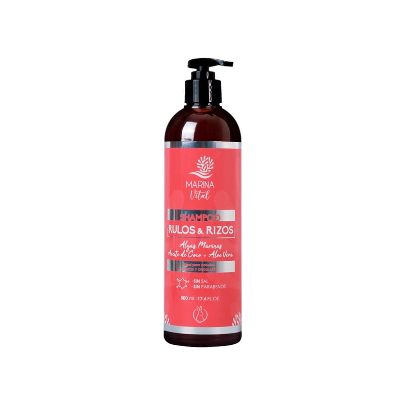 Shampoo Rulos & Rizos 500 Ml Marina Vital