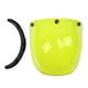 thumbnail image 4 of Casco Abierto Casco Visor Motocicleta Casco Visor De Burbuja PC Lente Amarillo, 4 of 5