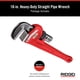 thumbnail image 2 of Llave para tubos RIDGID 31025 modelo 18, de alta resistencia, recta, 45 cm, 2 of 7