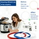 thumbnail image 3 of Juego de anillo de sellado para Instant Pot de 8 cuartos, silicona grado alimenticio, 3 of 9