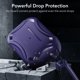 thumbnail image 4 of Funda ESR Cyber Armor Tough con HaloLock para AirPods Pro, color morado, 4 of 9