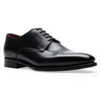 Cardinale - Zapatos Hombre Formales Suela Cuero Magno Bigli-0-01 Negro 39