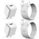 thumbnail image 1 of Cargador iPhone DelTucci 3 m Pack de 2, certificado MFi, 1 of 7