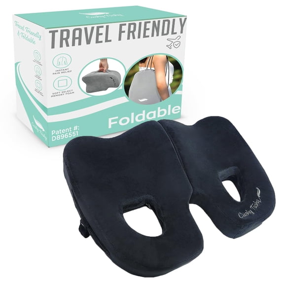 Cojín Piriformis Plegable De Primera Calidad Para Aliviar El Dolor