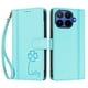 thumbnail image 3 of Funda Cartera Trébol para Xiaomi 17T con Ranuras Tarjetas y Carga Inalámbrica Verde menta, 3 of 6