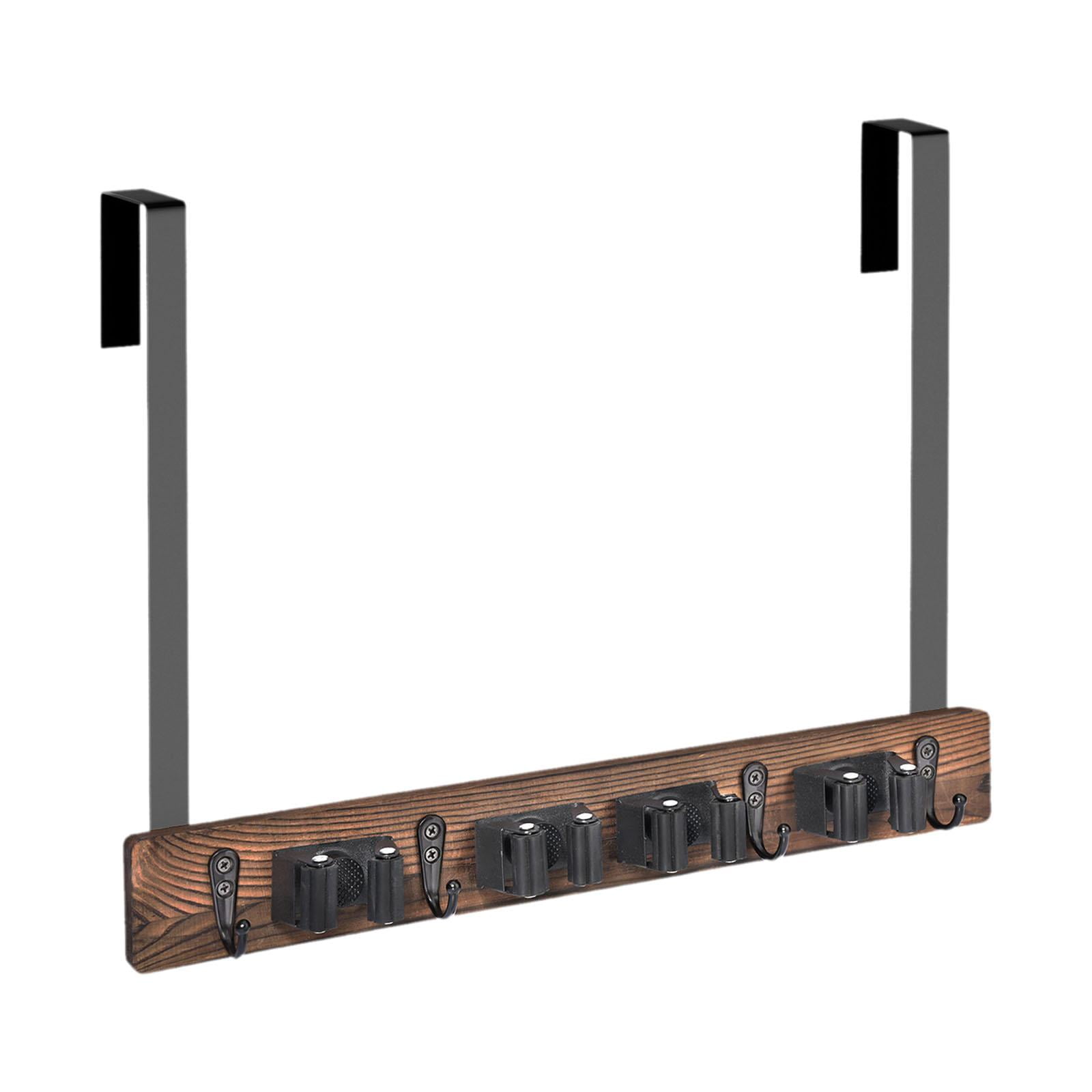 Magideal - Colgador De Trapeador De Tope De Escoba, Organizador De Pared De La Pared De La Pared De La Tapa De Jardín Múltiple Y Multipropósito Para El Jardín De