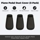 thumbnail image 3 of Funda para Pedales de Piano Uieleir 3 unidades, impermeable, tejido técnico, 3 of 9