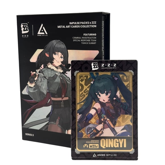 Tarjetas coleccionables Anime Impulse 11 cm Serie 3 de Zenless Zone Zero