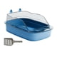 thumbnail image 2 of Caja De Arena Para Gatos Abierta, Orinal Grande, Forma De Dibujos Animados, Caja De Arena Para Gatos, Bandeja De Arena Para Gatos, Azul, 2 of 5