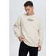 thumbnail image 1 of Polerón Hombre Print Texto Central Beige, 1 of 4