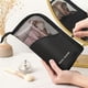 thumbnail image 2 of Zipper Cosmetic Bag, Versatile Travel Toiletry Bag Makeup Brush Storage Case, 2 of 2