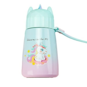 El Edén - Termo De Acero Inoxidable, Diseño Unicornio 320Ml Verde