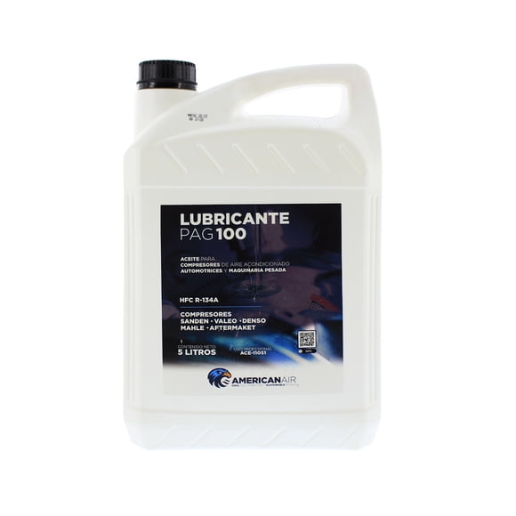 Aceite PAG 100 5 Litro para Compresor A/C R134a