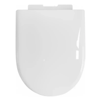 Genérico - Tapa Y Asiento De Para Baño Wc, Blanco