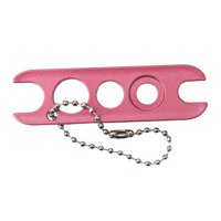 Magideal - Abridor De Tapón De Botella De Pegamento, Abridor De Botella De Aceite Esencial, Removedor De Pestañas, Punta De Pegamento De Pestañas Universal Tapón Rosa