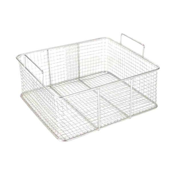 Cesta de drenaje cuadrado cesta de freír salchichas fritas para servir cesta de chips de alimentos herramienta de freidio de cocina para chefs caseros 30CMX20CMX10CM