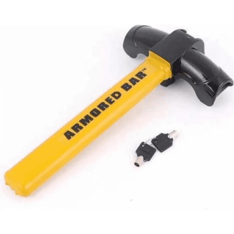 Genérico - Cerradura Universal Para Volante Bloqueó De Seguridad Auto