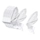 thumbnail image 2 of 80 Piezas De Papel De Regalo De Flores, Papel De Embalaje De Alas De Mariposa Para Cumpleaños, Color Blanco, 2 of 3