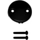 thumbnail image 3 of Placa frontal para rebosadero Westbrass D329-62 negro mate 8 cm, 3 of 7