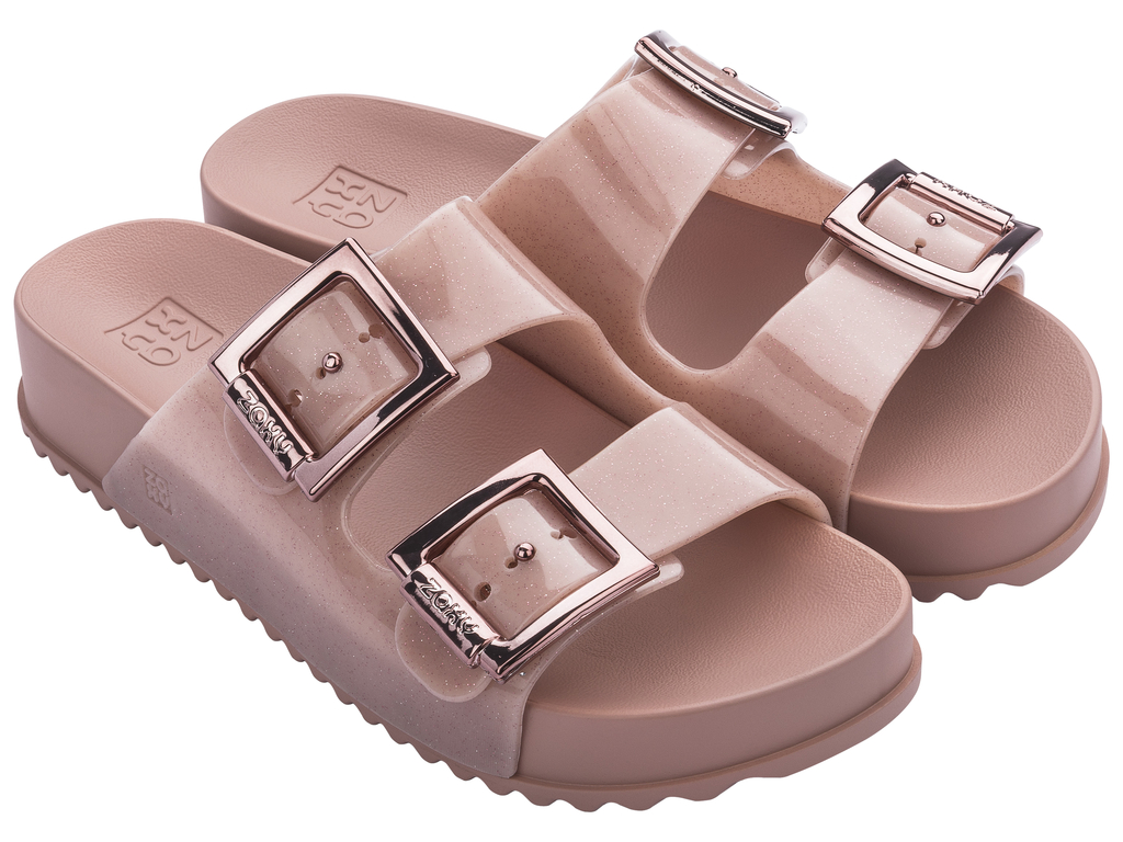 Sandalia Mujer Nude New Partner Zaxy