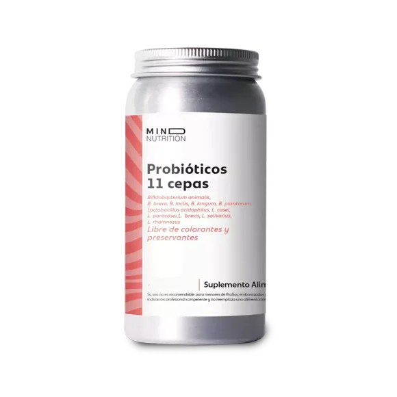 Probióticos 11 cepas - 90 Caps | Mind Nutrition