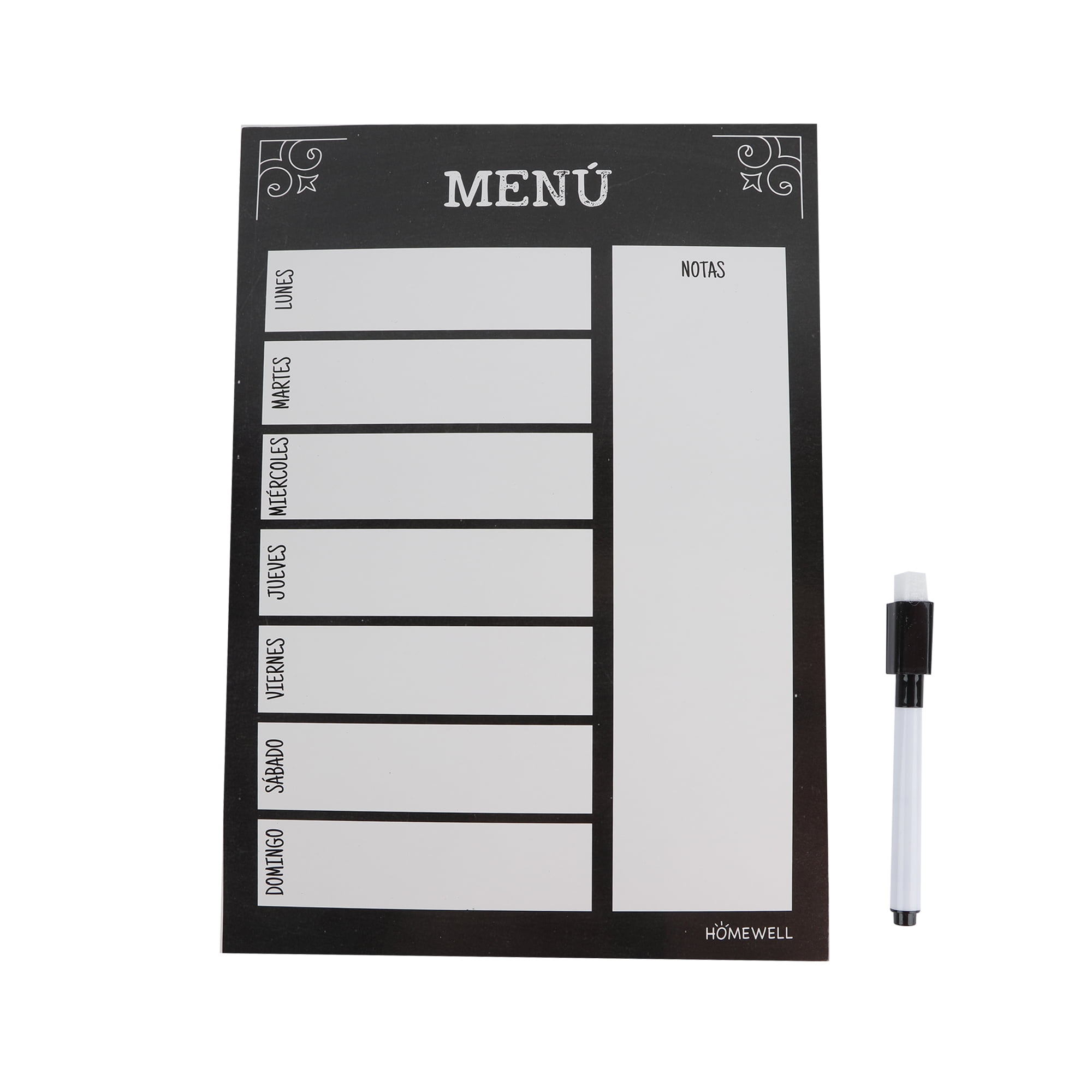Homewell - Pizarra Magnetica Para Refrigerador 21*31cm