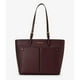 thumbnail image 1 of Cartera Michael Kors Jet Set Medium Vegan Leather Top Zip Pocket Tote (Oxblood), 1 of 2