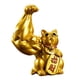 thumbnail image 1 of Estatuilla De Gato De La Suerte, Estatua De Feng Shui, Escultura Para Adorno, Regalo De Cumpleaños, Derecho Regular, 1 of 5