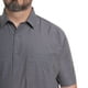 thumbnail image 4 of Camisa Hombre Manga Corta Dobby Sport Cuello Semi Italiano, 4 of 7
