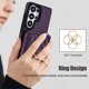 thumbnail image 3 of Para Samsung Galaxy S26 Ultra 5G Funda Tipo Billetera con Bloqueo RFID, Cubierta Abatible Magnética, Múltiples Ranuras para Tarjetas, Bolsillo con Cierre, con Soporte de Anillo Giratorio de 360 °,, 3 of 9