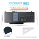 thumbnail image 2 of Batería Emanjor 6MT4T de 7,6 V y 62 Wh para Dell Latitude E5470 E5570, 2 of 7