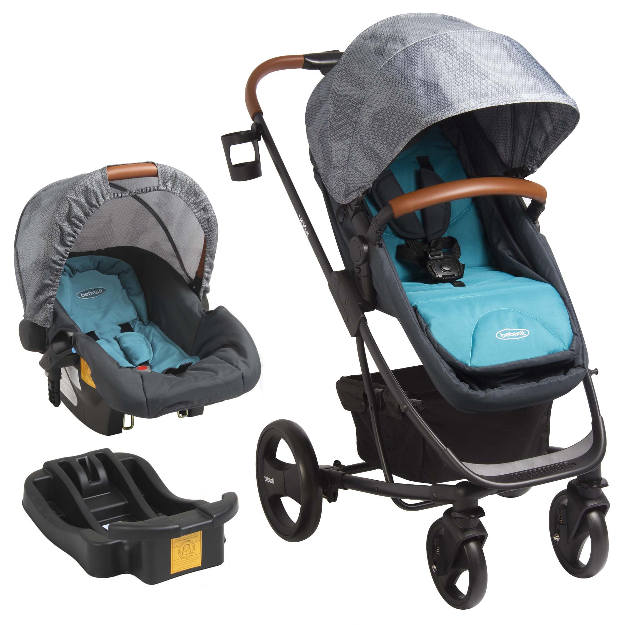 Coche Travel System Nexus Turquesa