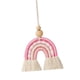 thumbnail image 3 of Colgante bohemio Adorno colgante para coche Espejo retrovisor interior Decoración Arte Boho Macrame Encanto para apartamento, dormitorio, guardería, Rosado, 3 of 5