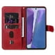 thumbnail image 5 of Funda con Cremallera para Samsung Galaxy Note 20 5G, Carcasa Cartera de Cuero PU con Soporte y Tarjetero, 5 of 6