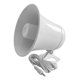 thumbnail image 1 of Bocina PA Kalibur 14 cm Blanca con Conector 3,5 mm y Cable de 3 m, 1 of 1