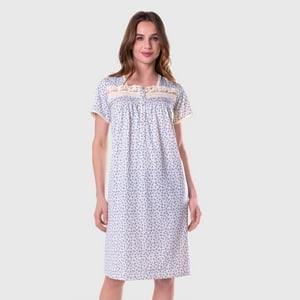 Baziani - Camisola Larga Manga Corta Mujer 8691