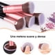 thumbnail image 3 of Juego de 14 brochas de maquillaje profesionales: brochas para sombras de ojos y aplicador de rubor., 3 of 7