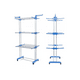 thumbnail image 1 of Tendedero plegable de ropa retráctil rack portátil multicolor, 1 of 3