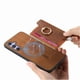 thumbnail image 3 of Funda Magnética Para Samsung Galaxy A34 Con Billetera Y Anillo Protector Resistente Marrón, 3 of 5
