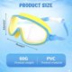 thumbnail image 3 of Gafas natación niños montura grande antivaho 2026 verano visión amplia, 3 of 5