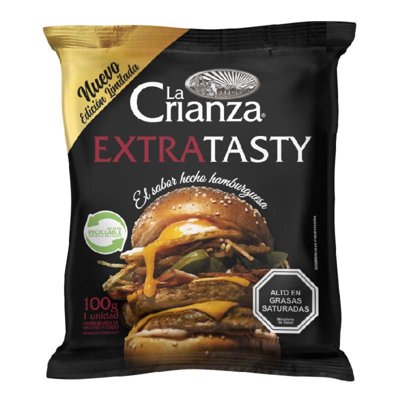Hamburguesa De Vacuno Extratasty 100 G La Crianza
