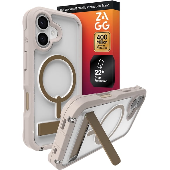 Funda De Teléfono Rainier Con Soporte Para Iphone 17 Arenisca Gris