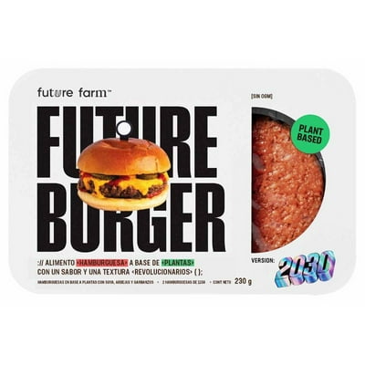 Hamburguesa Vegetal 230 G Future Farm