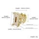 thumbnail image 4 of Anillos de Moda de Lujo con Brillo Estilo Punky de Rapero para Hombre Chapados en Oro de 14K Brillantes con Acabado Helado Hip Hop Zirconia Cúbica Anillos de Compromiso para Hombre, 4 of 7