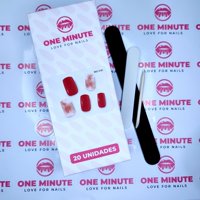 One Minute - Uñas Gel Semicuradas Diseño 181