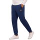 thumbnail image 4 of INSPIRE CHIC Pantalones de chándal para hombre con cintura elástica y cordón sólido, cómodos para el gimnasio, talla 40, azul marino, 4 of 5